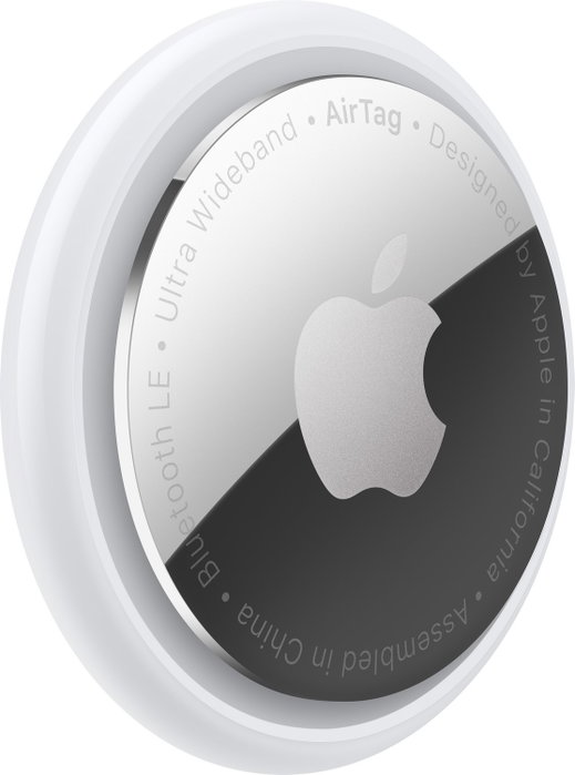 Apple AirTag Localizador Plata y Blanco Apple AirTag Localizador Plata y Blanco