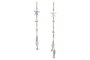 DKD Home Decor Decoración Colgante MDF y Cuerda Pack de 2 (Surtido Azul y Blanco)