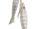 DKD Home Decor Decoración Colgante MDF y Cuerda Pack de 2 (Surtido Azul y Blanco)