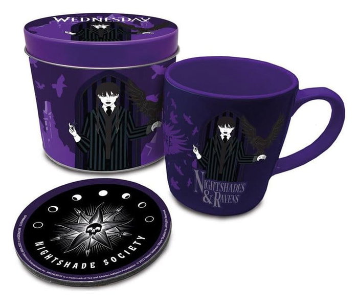 Pyramid International Wednesday Set de Regalo Nightshades & Ravens Pyramid International Wednesday Set de Regalo Nightshades & Ravens