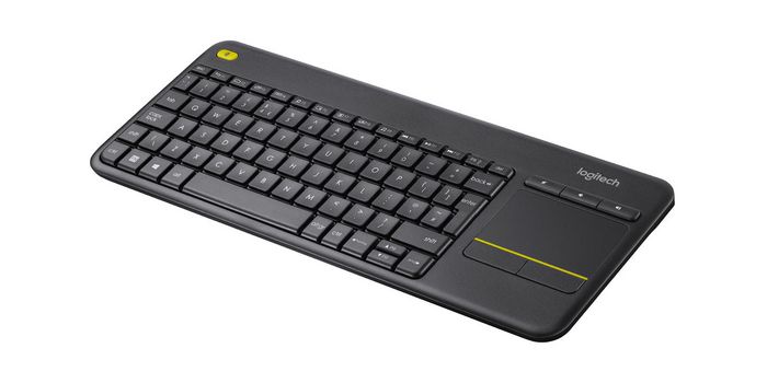 Logitech K400 Plus Teclado Inalámbrico con Panel Táctil Para TV y PC, Compatible con Windows/Android/ChromeOS, Negro Logitech K400 Plus Teclado Inalámbrico con Panel Táctil Para TV y PC, Compatible con Windows/Android/ChromeOS, Negro