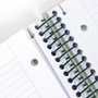 Milán Cuaderno A4 con espiral metálica y tapa dura Rosa