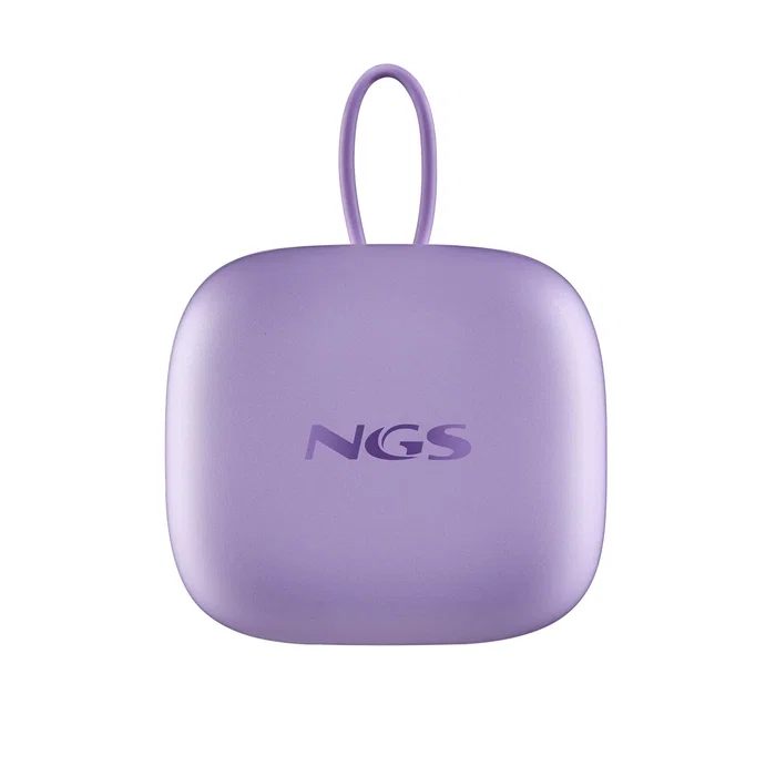 NGS Tapones de silicona NOON Púrpura con funda y 4 almohadillas