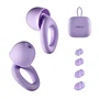 NGS Tapones de silicona NOON Púrpura con funda y 4 almohadillas