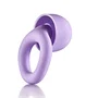 NGS Tapones de silicona NOON Púrpura con funda y 4 almohadillas