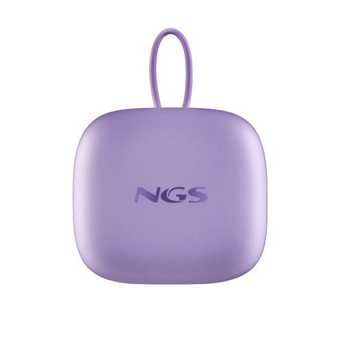 NGS NOON PURPLE Tapones de silicona con reducción de ruido, Púrpura
