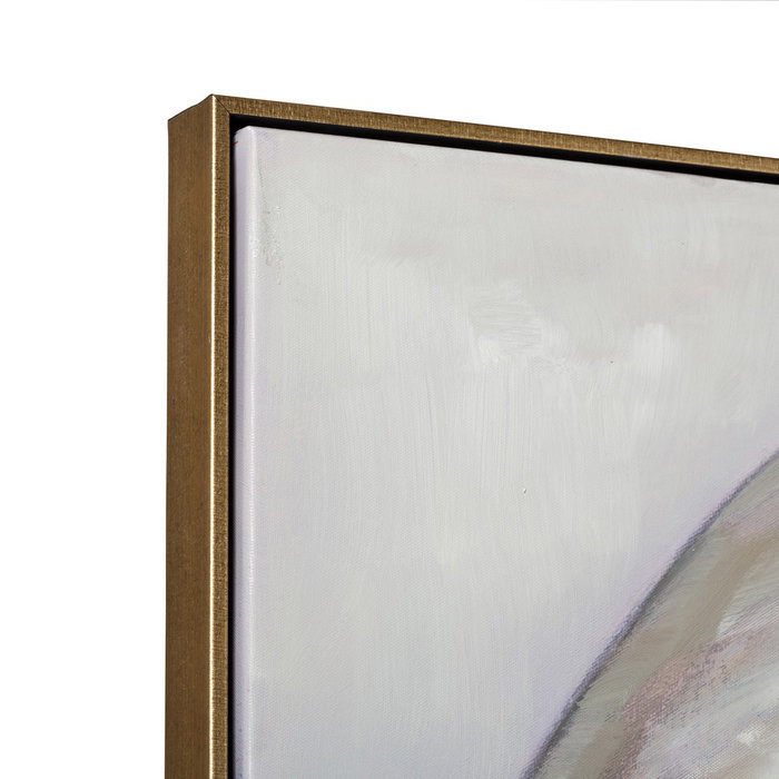 Cuadro Impresión Conchas 2/M Gris 72 X 4 X 100 cm (Set de 2)