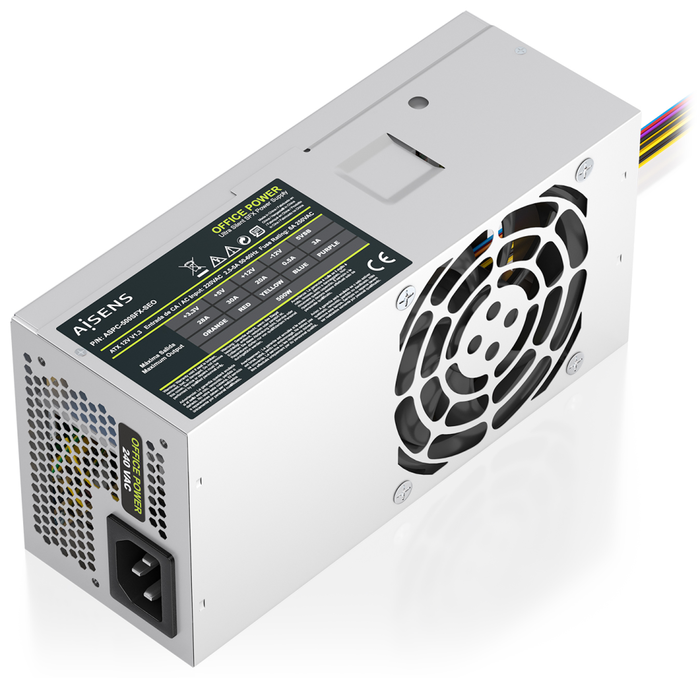 Aisens Fuente de Alimentación TFX 500W Plata Aisens Fuente de Alimentación TFX 500W Plata