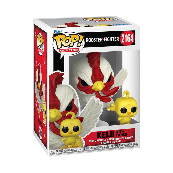 Funko Rooster Fighter POP! & Buddy Keiji & Piyoko Figura de Vinilo