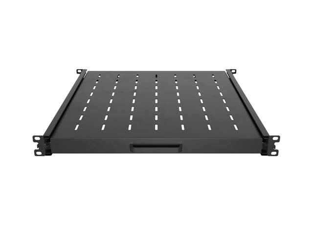 Lanberg AK-1021-B Estantería extraíble 1U 445x500mm negro