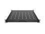 Lanberg AK-1021-B Estantería extraíble 1U 445x500mm negro
