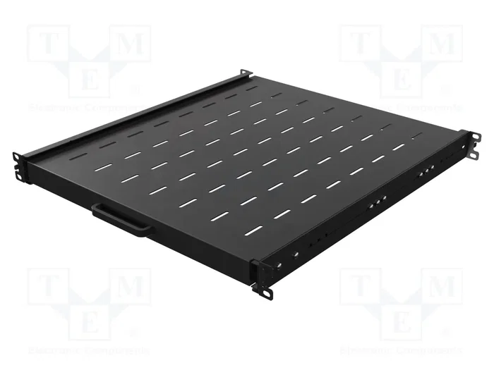 Lanberg AK-1021-B Estantería Extraíble 1U para Rack 19 pulg
