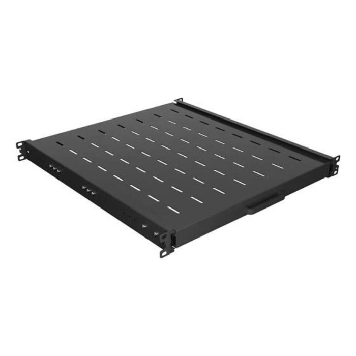 Lanberg AK-1021-B Estantería extraíble 1U 445x500mm negro