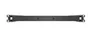 Lanberg AK-1021-B - Bandeja deslizante de rack 19", 1U, color negro, capacidad de carga 35 kg, medidas 445x500 mm
