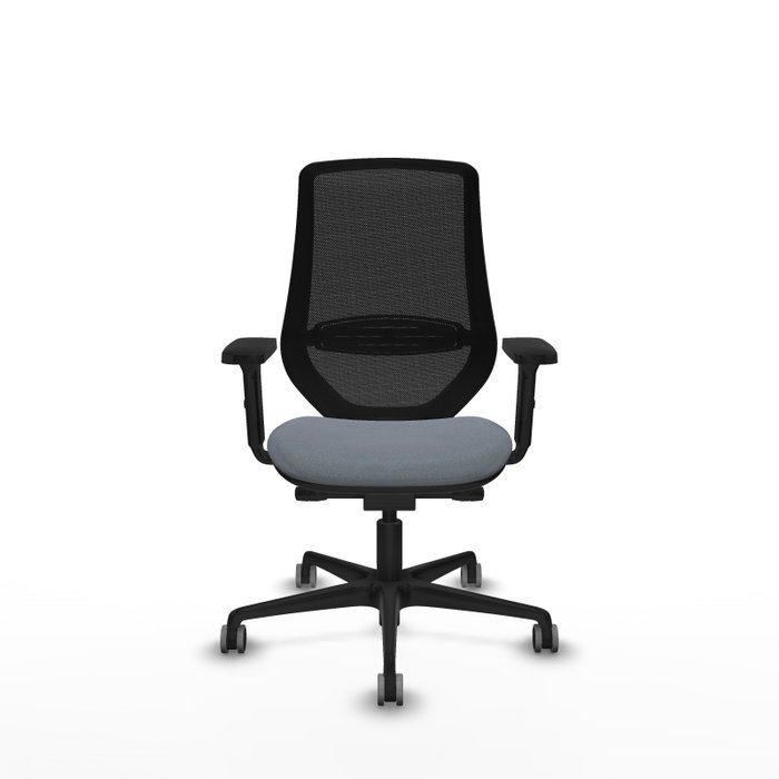 PIQUERAS Y CRESPO Silla de oficina Mardos con mecanismo Sincro/Traslack, Gris y Negro PIQUERAS Y CRESPO Silla de oficina Mardos con mecanismo Sincro/Traslack, Gris y Negro