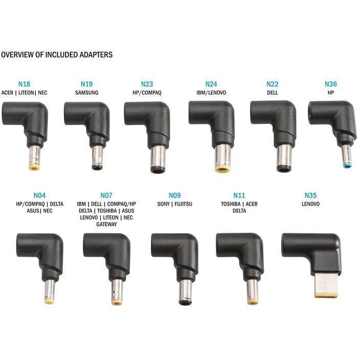 Digitus Adaptador de corriente universal para portátil 24V 6.0A 90W