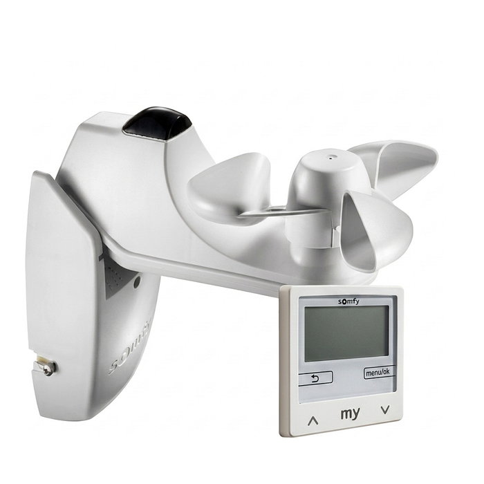 Somfy 1818317 Soliris Smoove Uno Pure White Kit con sensor W/S sin marco Somfy 1818317 Soliris Smoove Uno Pure White Kit con sensor W/S sin marco