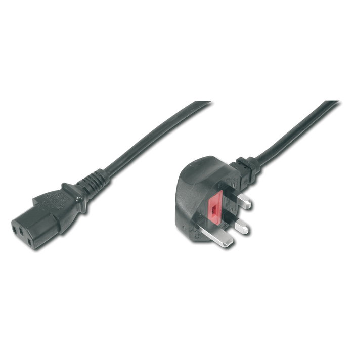 Digitus Cable de Alimentación Reino Unido 1,8m Negro BS 1363 a IEC C13 Digitus Cable de Alimentación Reino Unido 1,8m Negro BS 1363 a IEC C13