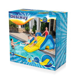 Bestway Tobogán Hinchable 247x124x100 cm Multicolor