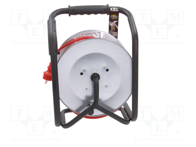 KEL Prolongador de alimentación H05RR-F 3G1,5mm2 40m Rojo