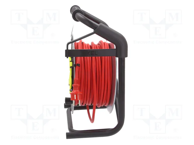 KEL Prolongador de alimentación H05RR-F 3G1,5mm2 40m Rojo