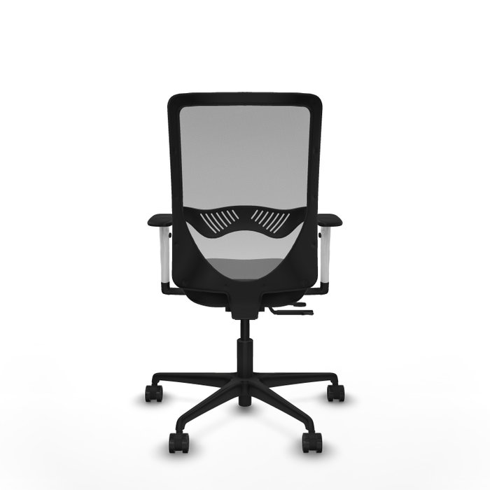 PIQUERAS Y CRESPO Silla de oficina Zulema con mecanismo Sincro/Traslack, Malla Gris y Similpiel Negro PIQUERAS Y CRESPO Silla de oficina Zulema con mecanismo Sincro/Traslack, Malla Gris y Similpiel Negro