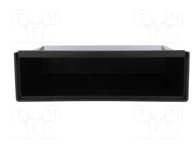 ACV Caseta de radio negra para parillas 2 DIN