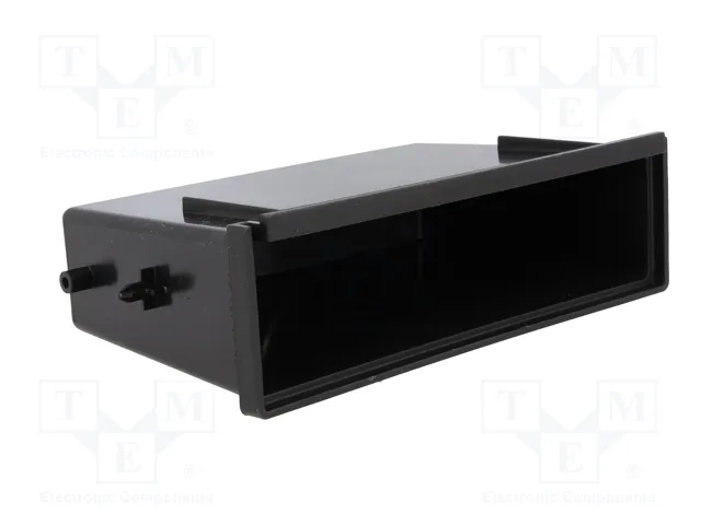ACV Caseta de radio negra para parillas 2 DIN