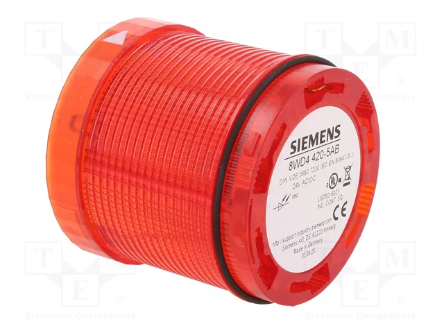 SIEMENS 8WD4420-5AB Señalizador Luminoso LED Rojo 24VDC SIEMENS 8WD4420-5AB Señalizador Luminoso LED Rojo 24VDC