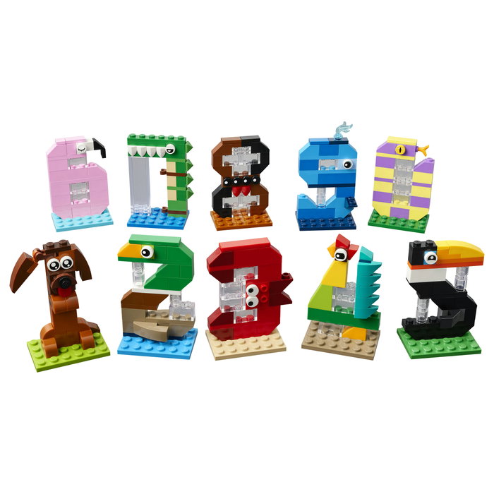 LEGO 40807 Números de Cumpleaños - Adornos de animales para tartas LEGO 40807 Números de Cumpleaños - Adornos de animales para tartas
