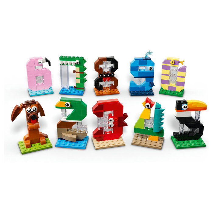 LEGO 40807 Números de Cumpleaños - Adornos de animales para tartas LEGO 40807 Números de Cumpleaños - Adornos de animales para tartas