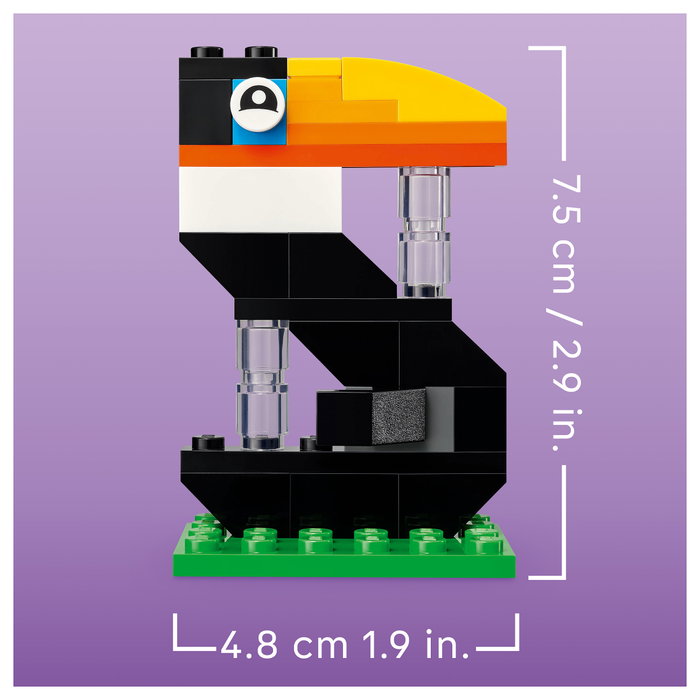 LEGO 40807 Números de Cumpleaños - Adornos de animales para tartas LEGO 40807 Números de Cumpleaños - Adornos de animales para tartas