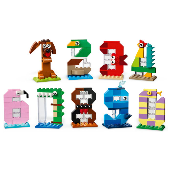 LEGO 40807 Números de Cumpleaños - Adornos de animales para tartas LEGO 40807 Números de Cumpleaños - Adornos de animales para tartas
