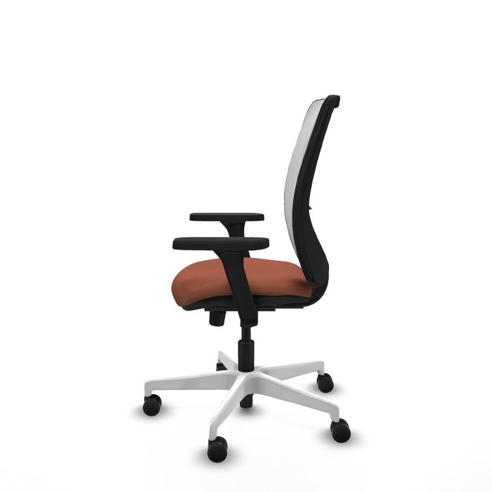 PIQUERAS Y CRESPO Silla de oficina Zulema con mecanismo Sincro, Brazos 3D y Malla Blanca PIQUERAS Y CRESPO Silla de oficina Zulema con mecanismo Sincro, Brazos 3D y Malla Blanca