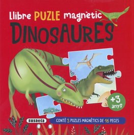 SUSAETA EDICIONES Dinosaurios (Llibre Puzle Magnetic)