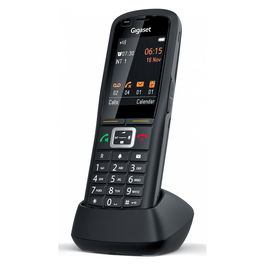 Gigaset R700H protect PRO Teléfono DECT Inalámbrico IP65 Resistente a Golpes y Agua Negro