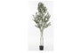 DKD Home Decor Árbol de Olivo Artificial Verde y Marrón 80x80x180 cm