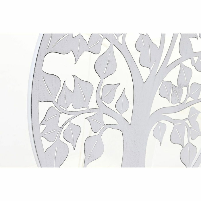 DKD Home Decor Decoración de Pared de Metal Árbol 40x40 cm Surtido de 2