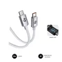 Subblim Cable USB-C a USB-C Optimus PD 60W 2m Blanco - Carga Rápida, Transmisión de Datos 480Mbps, Compatible con iPhone 16/15, Galaxy S24/S23, MacBook, iPad, Pixel y Más