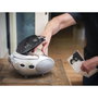 Lenco SCD-24 Radio FM y reproductor de CD negro/plata