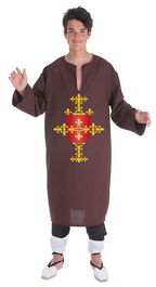 Creaciones Llopis Disfraz Adulto Túnica Marrón Talla Única