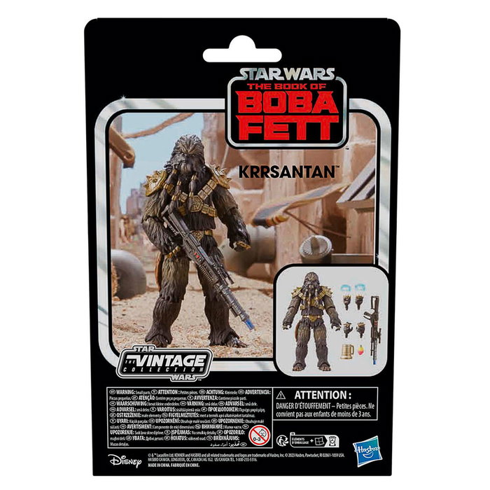 Hasbro Figura Krrsantan El Libro de Boba Fett Star Wars 9,5cm Figura Articulada con Accesorios Hasbro Figura Krrsantan El Libro de Boba Fett Star Wars 9,5cm Figura Articulada con Accesorios