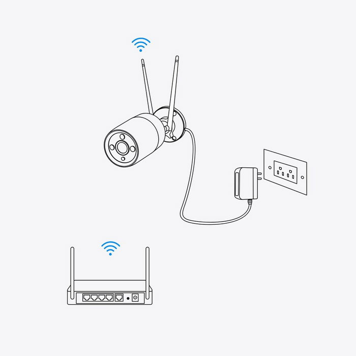 Reolink W430 Cámara de seguridad 4K Wi-Fi 6 Exterior