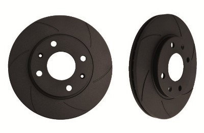 Black Diamond Discos de Freno Rayado 6 Kbd740 BDKBD740G6 Ventilado Delantero Medidas A:324 B:30 C:28,4 D:77 E:79 F:5+2