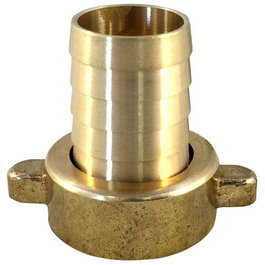 Riegolux Adaptador de Latón para Grifo Rosca Hembra 3/4 y Manguera 19mm