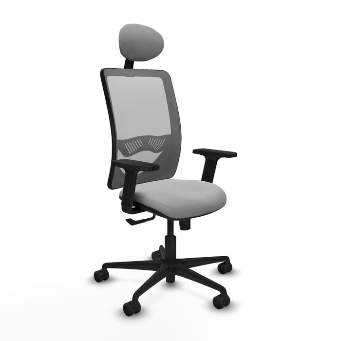 PIQUERAS Y CRESPO Silla de oficina Zulema con mecanismo Sincro, Gris PIQUERAS Y CRESPO Silla de oficina Zulema con mecanismo Sincro, Gris