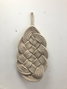 DKD Home Decor Decoración de Pared de Cuerda de Algodón Trenzada Natural 33x3x67 cm
