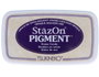 Tsukineko Almohadilla de Tinta STAZON PIGMENT Lila Opaco