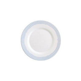 Luminarc Plato de Postre Romantic Azul 19cm Blanco