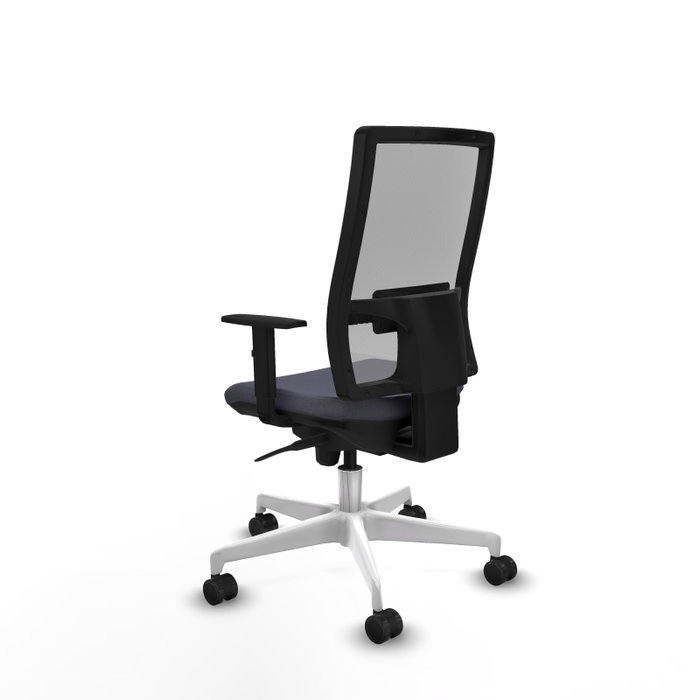 PIQUERAS Y CRESPO Silla de oficina Horna Gris con Mecanismo Sincro PIQUERAS Y CRESPO Silla de oficina Horna Gris con Mecanismo Sincro
